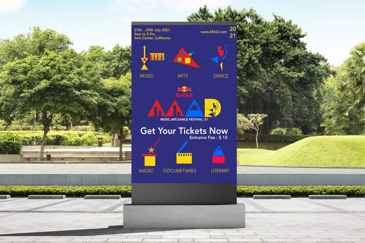 Outdoor Brand Advertisement Billboard Poster Mockup copy