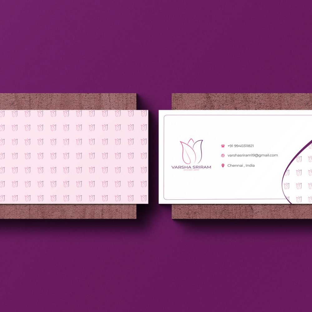 Business card mockup